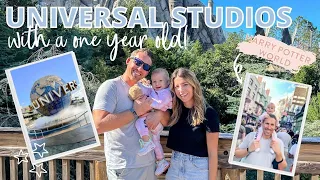 UNIVERSAL STUDIOS 2022 VLOG | Universal With a Toddler, Roller Coasters + Harry Potter World