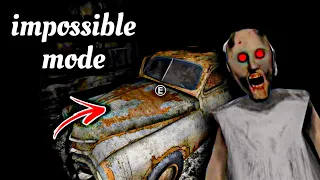 Granny Recaptured: impossible mode & Car Escape + Full Gameplay