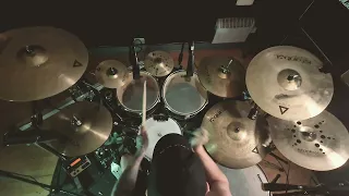 Celestial Sanctuary - James Burke - Drum playthrough. "Trapped within the rank membrane".