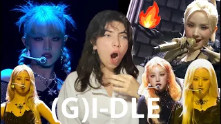 JUST INSANE ! (G)I-DLE MMA 2022 performance Intro + NXDE (Part 1)