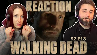 What an Ending! | Couple First Time Watching The Walking Dead | 2x13