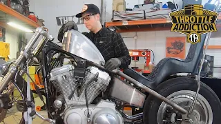 How To Mount a Gas Tank on a Chopper | Frisco Tank Install
