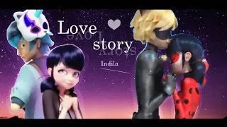 ♪ LOVE STORY - {AMV Miraculous Ladybug}