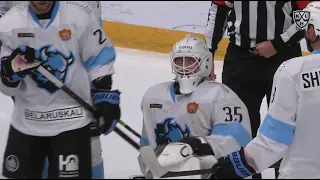 Kolosov saves on Hyka shot