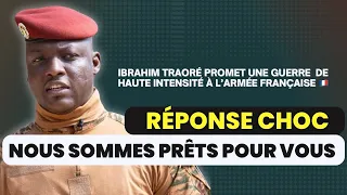 Le capitaine Ibrahim Traoré répond aux généraux français