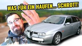 Muss ZWEI MONATE HALTEN | ALFA ROMEO 156 sportwagon | Eigentlich als Übergangsauto gedacht