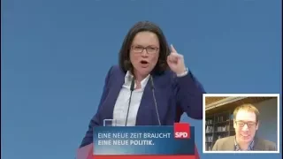 Nahles-Rede in der Analyse: "Kürzer funktioniert besser" | DER SPIEGEL