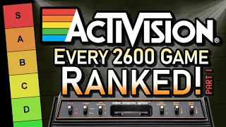 The Ultimate Activision/Atari 2600 Tier List - ALL 44 GAMES RANKED - Part One