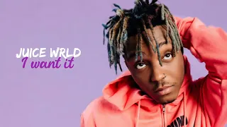 Juice Wrld - I Want it (Lyric Video)