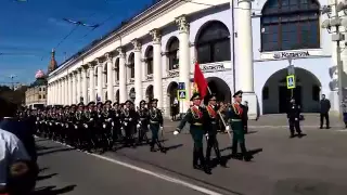 Иностранные полки на Красной площади
