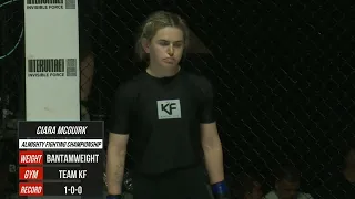 Almighty Fighting Championship 27 - Micheala Clarke vs Ciara McGuirk