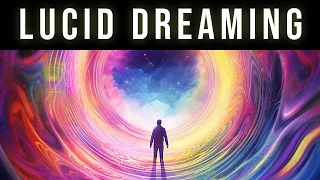 Lucid Dreaming Hypnosis To Enter The Dream Realm | Lucid Dream Binaural Beats Music | Black Screen