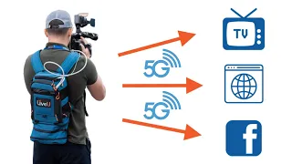 LiveU presents professional live video streaming unit with integrated 5G