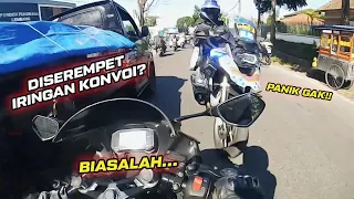 Hampir Tabrakan vs Konvoi Moge - Insiden Ninja 150 Nabrak Tembok - Crash Dilampu Merah | RH#119