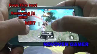 Free Fire test in Samsung J1 ace mini  || HANDCAM || #5#freefire