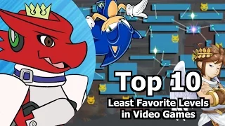 Top 10 Least Favorite Levels in Video Games