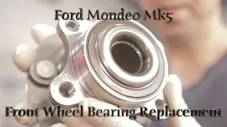 Ford Mondeo Mk5 Front Wheel Bearing Replacement