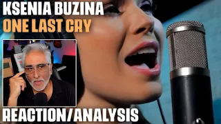 "One Last Cry" (Brian McKnight cover) by Ksenia Buzina, Reaction/Analysis by Musician/Producer