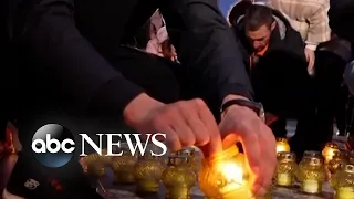Hundreds of candles lit in Lviv to honor war dead
