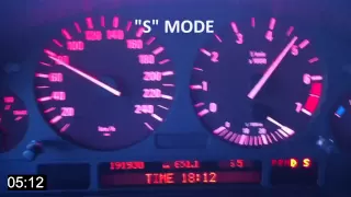 2001 BMW e39 530i Automatic Transmission - Acceleration 0-100 km/h