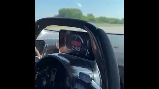 Koenigsegg Jesko 100-270 km/h Acceleration Onboard