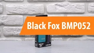 Распаковка Black Fox BMP052 / Unboxing Black Fox BMP052