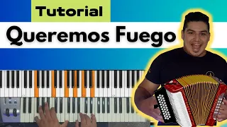 Queremos fuego TUTORIAL Piano 🎹