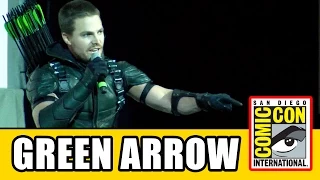 Stephen Amell's GREEN ARROW Speech Live at Comic Con