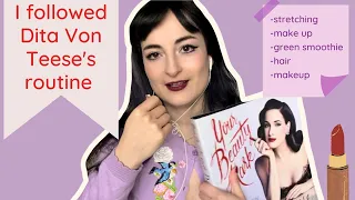 GETTING READY LIKE DITA VON TEESE // GET READY WITH ME TO GO TO HER SHOW