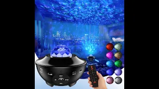 Led Galaxy Projector Light With Bluetooth Remote Control Review