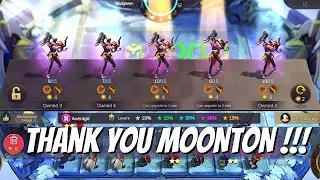 Thank You MOONTON for 3 star Claude…