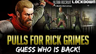 TWD RTS: Pulls for Rick Grimes, Guess Who's Back! The Walking Dead: Road to Survival