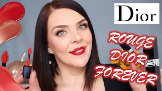 Rouge Dior Forever Liquid Lacquer Lipstick | Review, Swatches 😍