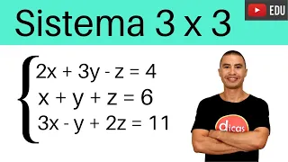 Rápido e Fácil | Sistemas Lineares 3 x 3 | Escalonamento