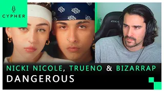 REACCIÓN a Nicki Nicole, Trueno, Bizarrap - Dangerous (Official Video)