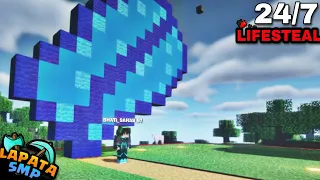 PUBLIC LAPATA SMP S5 (JOIN NOW) || JAVA+PE/NO LAG😍