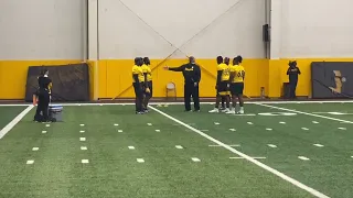 Steelers Rookie Keeanu Benton Gets NT Technique Tips 5/13/23