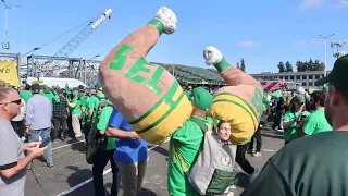 My WILD Experience At Oakland A’s Reverse Boycott - The Coliseum Got Rowdy / Trash & People On Field