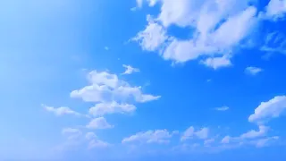 deep blue sky background video footage for green(360p)
