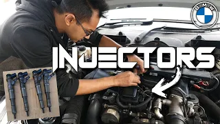 BMW E90 diesel injector replacement - BMW E90 320d