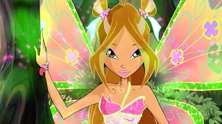 Flora communicates with the forest | Winx Club Clip