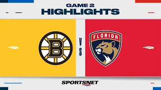 NHL Game 2 Highlights | Bruins vs. Panthers - May 8, 2024