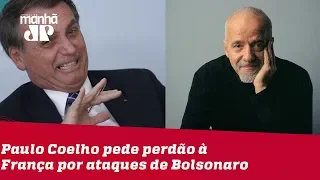Morando na França, Paulo Coelho pede desculpas a franceses por insultos de Bolsonaro