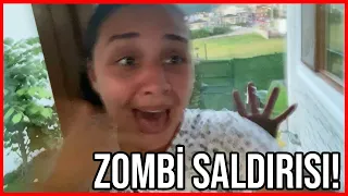 ZOMBİ SALDIRISI **BAHÇEDE YABANCI VAR, KÖPEĞİMİZİ KAÇIRDI!** Dobişko Tv