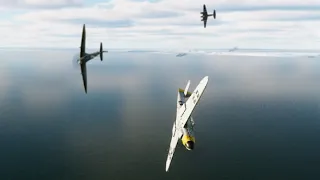Bf 109 vs P-51D, Spitfire and Mosquito (DCS PvP Series)