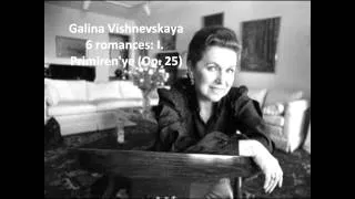 Galina Vishnevskaya: Songs of Pyotr Ilyich Tchaikovsky