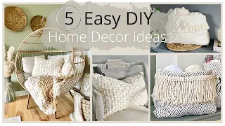 5 Home Decor: Seed stitch knitting, No knit blanket, ikea rug hack, Chunky knit pillow & rug basket