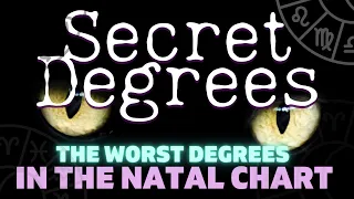 Secret Degree Astrology 🤫 | The Worst Degrees in Astrology 🤐| Nikola Stojanovic Degree Theory