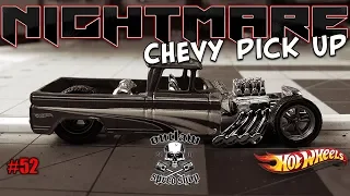 1962 Nightmare Chevy Pick Up, Hot Wheels Custom