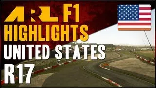 F1 2012 | ARL F1 - S6 Round 17 - United States Grand Prix (Commentary)